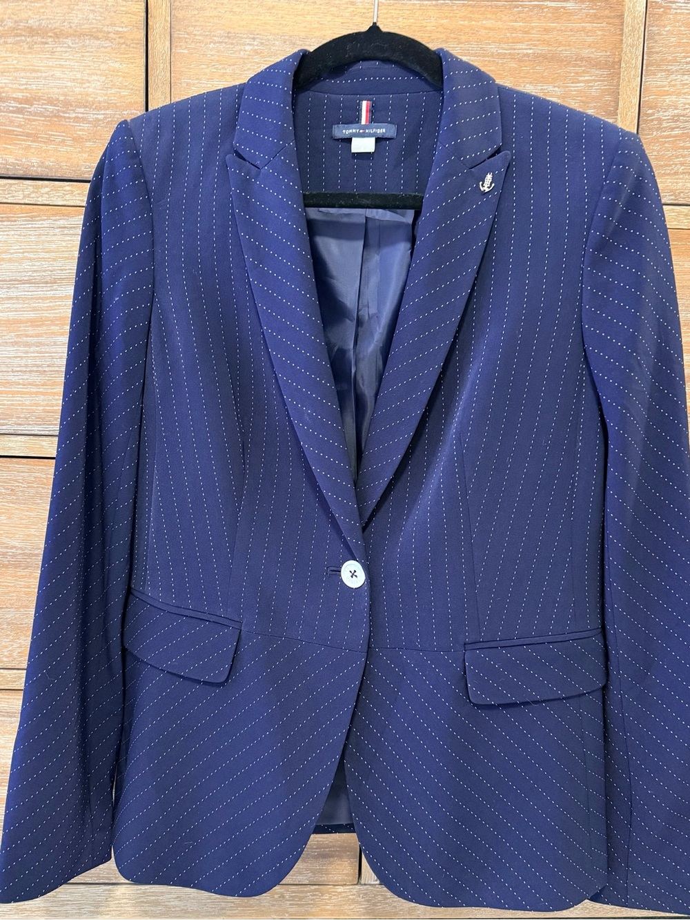Tommy Hilfiger Navy Pinstripe Blazer- never used